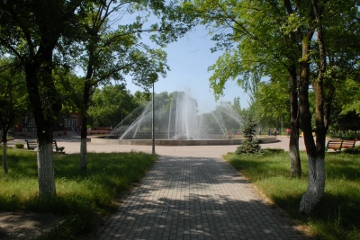 Парк у фонтана_1